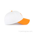 Casquette de baseball haut de gamme 100% coton brossé